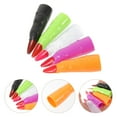 thumbnail image 2 of 30 Uds. Dedos de bruja, disfraz de bruja, dedos falsos coloridos, accesorio de Cosplay para fiesta de Halloween, 2 of 5
