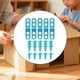 thumbnail image 4 of Herramienta de construcción de cartón Bisagras Tornillos Juguetes educativos tempranos Juego para niños en casa Estilo C, 4 of 5