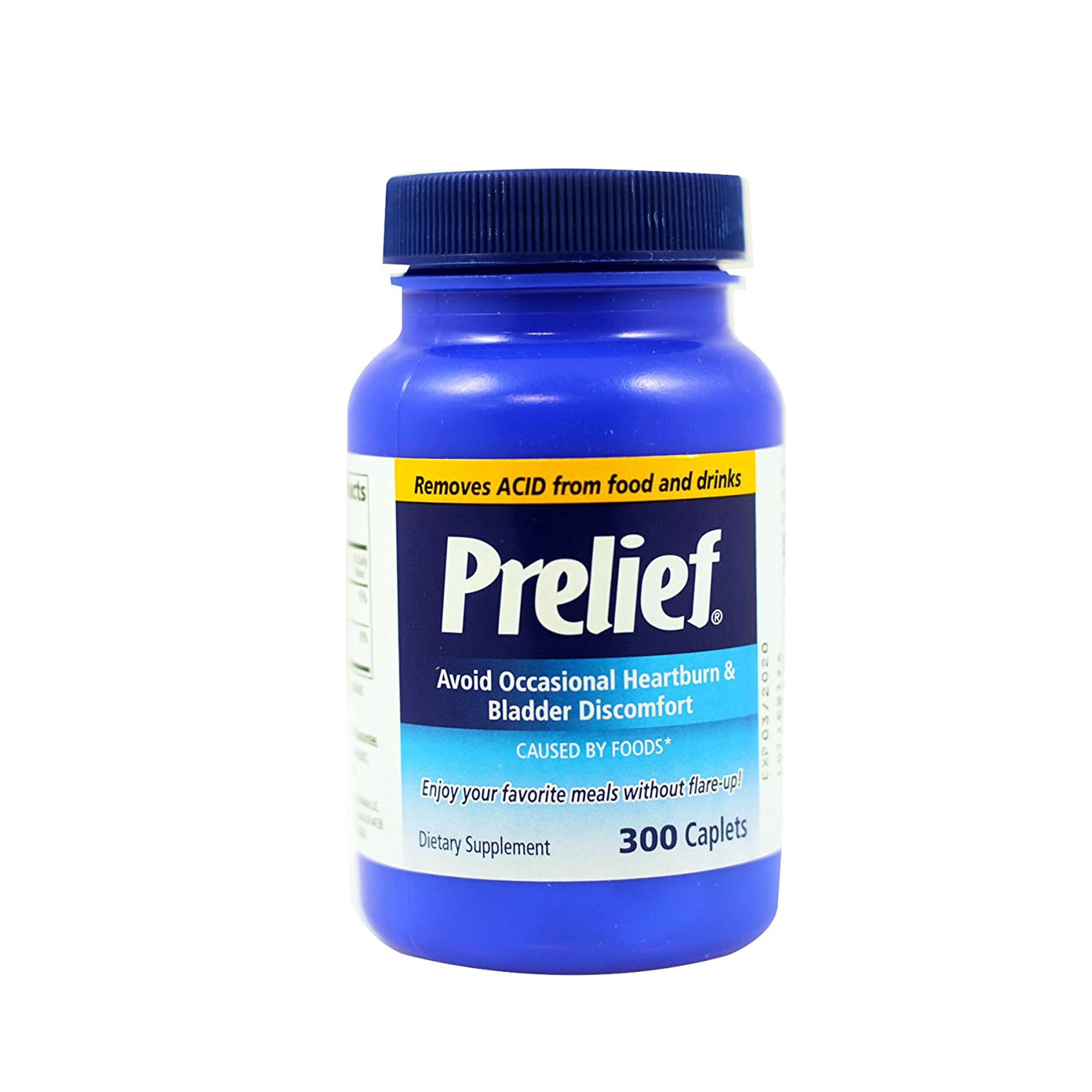 Prelief Acid Reducer Dietary Supplement Caplets, 300 Count