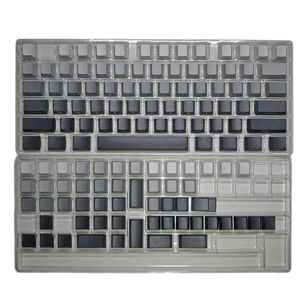 125Keys Dye Sublimation PBT Keycaps Original Height Gradients Color Keycaps Set Fit for 61/87/104/108 Switches