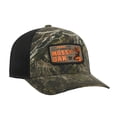 thumbnail image 2 of Mossy Oak Country DNA Structured 6-Panel Trucker Hat – High-Density Patch Logo Camo Meshback Cap, One Size, 2 of 8