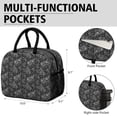 thumbnail image 6 of Womens Pioneer Flower Floral Print Pattern Lunch Box for Work,Insulated Lunch Bag for Women,Loncheras Para Mujer,Leakproof Adult Lunch Bag for Work,Beach,Travel,Picnic,Camping, 6 of 6