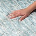thumbnail image 3 of Addison Rugs Dream Shag Premium Machine Washable Transitional Rope Lagoon Runner Rug, 2'3" x 7'6", 3 of 8