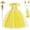 Q98, variant on ICHTHYOSAUR Princess Dress Costume Girls Costumes Birthday Party Dress up for Girls 4T 5T(Q99)