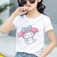 thumbnail image 2 of Sanrio Cinnamoroll camiseta Kawaii para niños, ropa informal de dibujos animados de Hello Kitty, camiseta de Anime para niños, Ropa para Niñas, Tops para niños, 2 of 3