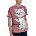 thumbnail image 2 of The Aristocats T-Shirts 3d Printed Short Sleeve Tee Shirt For Men, 2 of 8