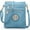 Light Blue, variant on Medium Crossbody Bags for Women Handbag Lightweight Crossbody Purses with Multi Pockets