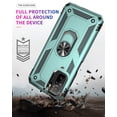 thumbnail image 2 of Funda de teléfono para Xiaomi Redmi Note 10S y Poco M5S de Uso Rudo Shockproof + Cristal 9D, 2 of 5