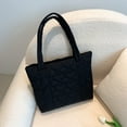 thumbnail image 3 of Harajuku Hobo Bag Large Capacity Messenger Bag Casual Zipper Soft Cloth for Gift, 3 of 9