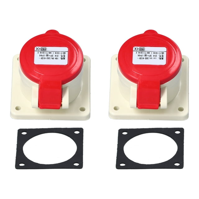 Receptáculos industriales 3P+E IP44 del poder industrial del conector del zócalo del enchufe de ZNG314 16A