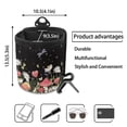 thumbnail image 6 of Renewold Aesthetic Car Vent Storage Bag Organizer Pocket for Car SUV Truck Mushroom Butterfly Hanging Air Vent Organizer Holder Sunglasses Pocket with Hook Universal Fit, 6 of 6