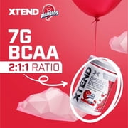 XTEND Original BCAA Powder, Sugar Free Post Workout Muscle Recovery Drink with Amino Acids and 7g BCAAs, Airheads Cherry Flavor, 30 Servings