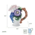 thumbnail image 2 of Fitz and Floyd Jardin Bouquet Flower 9 1/2 in Pitcher, 2 of 12