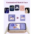 thumbnail image 2 of Reloj inteligente RUIMEN D1 para mujeres y hombres con pantalla HD y frecuencia cardíaca, 2 of 7
