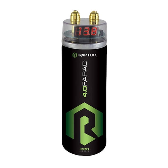 Raptor R5CAP Pro Series 4.0 Farad Capacitor - Digital Top