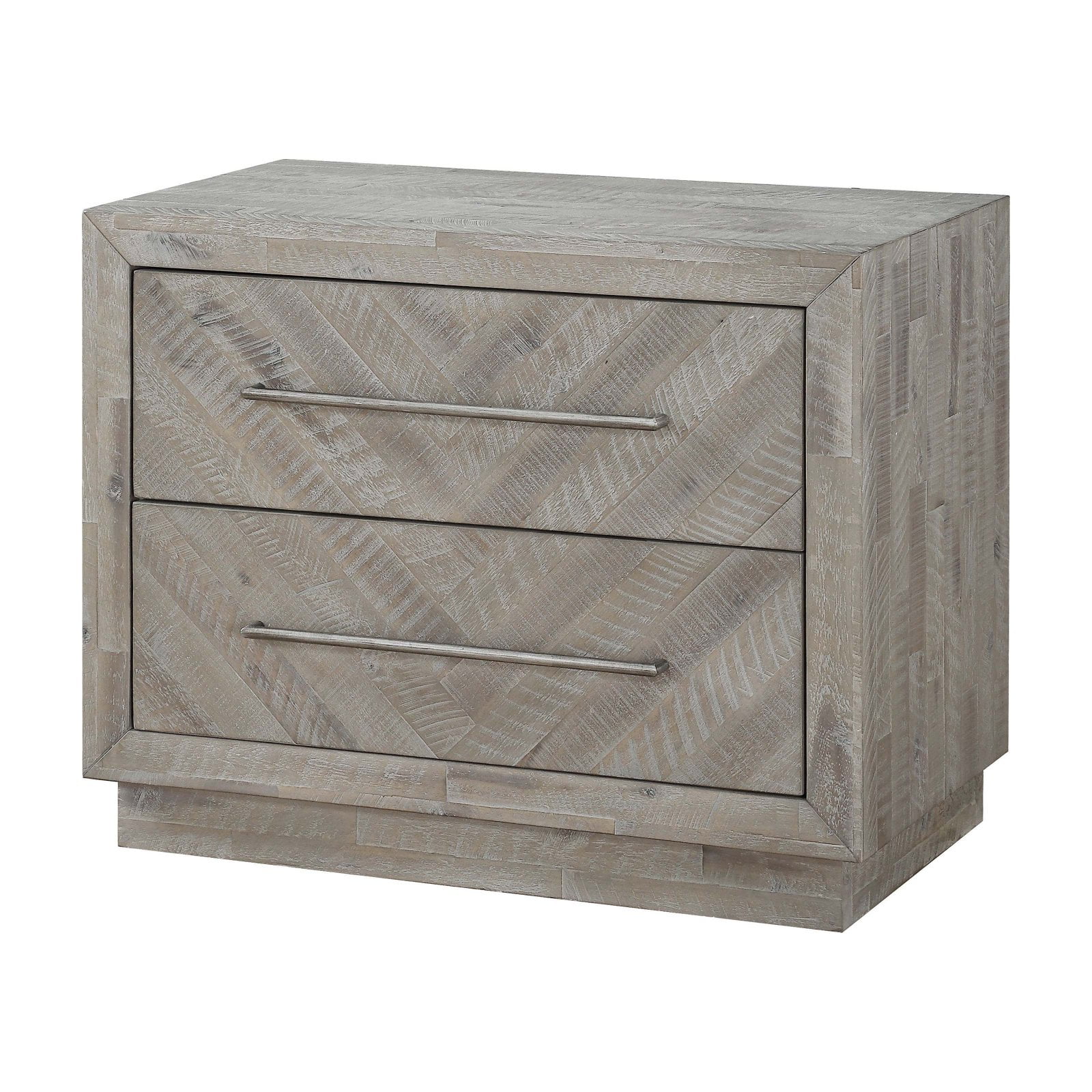 Modus Alexandra Solid Wood Two Drawer Nightstand