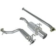 thumbnail image 3 of Spec-D Tuning N1 Stainless Steel Catback Exhaust Muffler Compatible with 2006-2011 Honda Civic 4 Door Sedan, 3 of 7