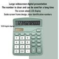 thumbnail image 6 of Christmas SAVlNGS C1earance! Cbcbtwo Basic Calculators, 12-Digit Portable Desk Calculator Battery and Solar Dual Power, with LCD Display and Sensitive Button, for Home Office College School Supplies, 6 of 8