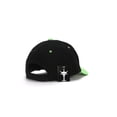 thumbnail image 3 of Top Headwear Adjustable Hook and Loop Closure - Black/Neon Green, 3 of 3