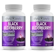 Sambucus Immune Support Black Elderberry Tablet with Vitamin C, Zinc (120 Piece)