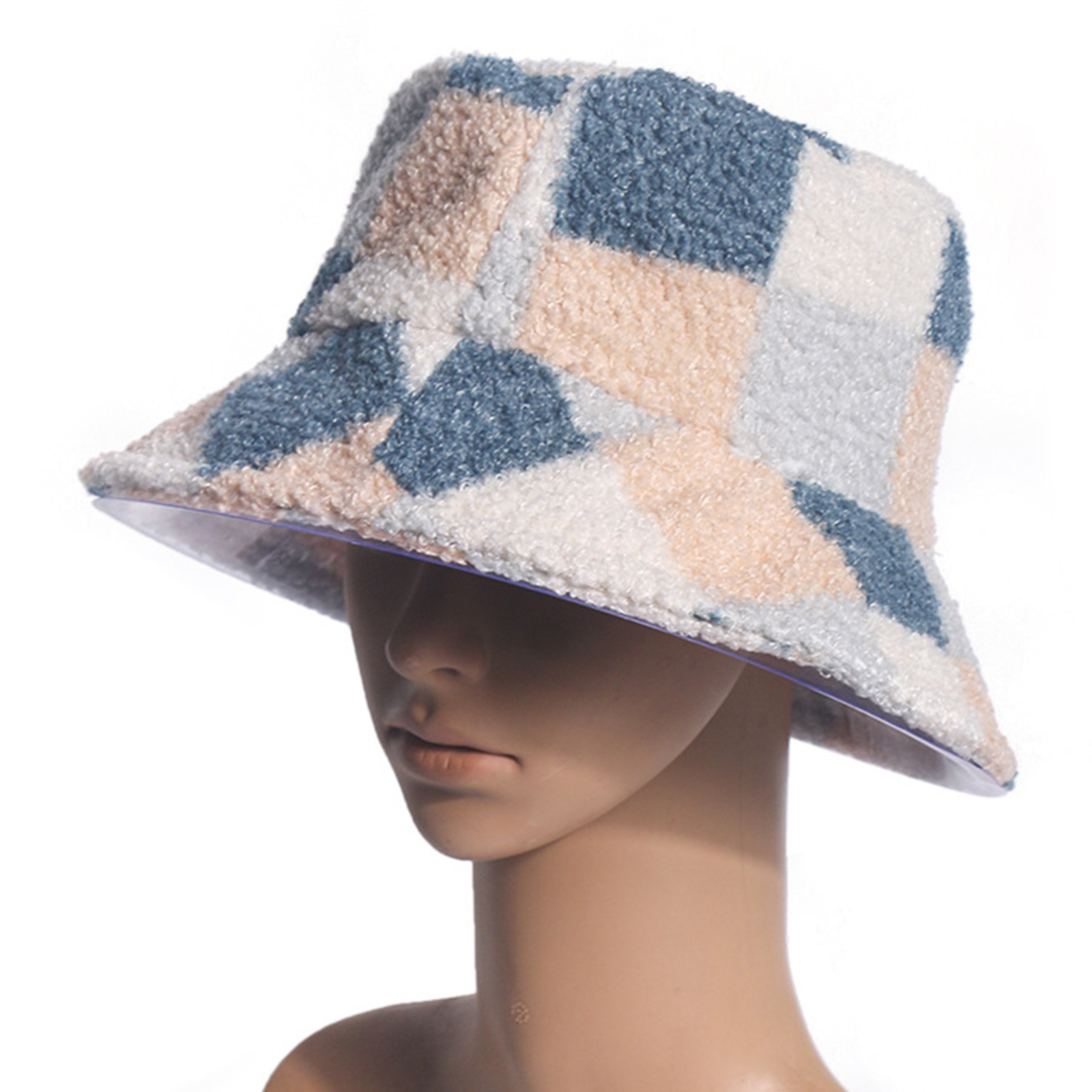 Winter Warm Plaid Quilted Bucket Hat With Wide Brim For Men And Women Soft  Solid Plush Panama Hat For Outdoor Fishing And Activities G230224 From  Sihuai06, $9.63