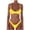 Yellow, variant on Women Push Padded Bra Bandage Bikini Swimsuit - Swimwear Bathing Suit - Nylon Spandex - Size S/M/L/XL/XXL