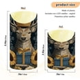 thumbnail image 3 of 2 PCS Tilted Flameless Candles Flickering LED Lights Battery Operated Candles with Remote Timers for Holiday Decor Beautiful Deer Wearing A Crown, 3 of 7