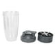 thumbnail image 1 of Repuestos para accesorios de licuadora, vaso de licuadora de 32 oz, soporte para cuchillas cruzadas, tapa abatible, 1 of 15