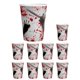 thumbnail image 5 of 10 vasos de papel desechables para decoración de mesa de fiesta, suministros para fiesta de Halloween, decoración de comedor, vajilla sangrienta de, 5 of 8