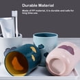 thumbnail image 3 of Inteprter Taza de enjuague bucal Lovely Nordic Simple Clouds Wash Cups Cartoon Fashion de Soporte para cepillo de Lover Type3 NO3, 3 of 6