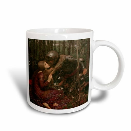 

3dRose La Belle Dame Sans Merci by John William Waterhouse - Ceramic Mug 11-ounce