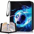 thumbnail image 3 of Yokua 400 Pocket Football Card Organizer with Zip and Handle Strap 50 Pages, 3 of 8