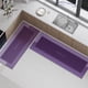 thumbnail image 4 of VIKAMA - Alfombra de cocina acolchada con barro de diatomeas, 2 piezas, moderna, simple, súper absorbente, antideslizante, de secado rápido, para puerta de baño, 4 of 4