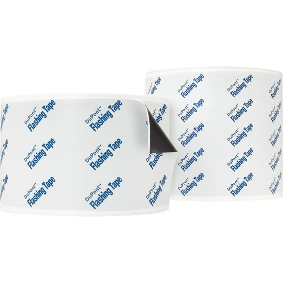 Unbranded Dupont Flashing Tape - 4" x 75' Roll - 1 Roll (D15147389) — Residential Use, Standard Application