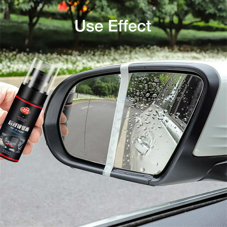 Fairnull 60ml Anti-fog Spray 3 in 1 Multifunctional Long Lasting High  Efficiency Rainproof Quick Cleaning Car Care Car Front Back Windscreen  Antifogging Agent for Automobile 