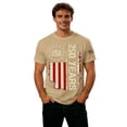 thumbnail image 5 of 250 Anniversary Usa Shirt Men's Shirts Short Sleeve 250 Years American Flag 250th Anniversary Usa T-Shirt Crew Neck Loose Fit America Pullover Tops, 5 of 6