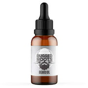 Beard Oil and Conditioner by Rugged Roots - Natural Beard Care Made with Incognito Scented Premium Oils - Softens Beard and Promotes Healthy Beard Growth - Unique Stocking Stuffers for Men