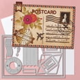thumbnail image 3 of Troqueles para cortar postales, ideales para hacer tarjetas, sobres y para manualidades como scrapbooking, diarios y decoración en papel., 3 of 9