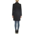 thumbnail image 3 of White Mark Women's Long Sleeve Classic Double-Breasted Walker Coat, 3 of 6