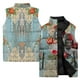 thumbnail image 2 of Chaquetas vintage para hombre, chaleco de punto fresco con flores de invierno para hombre, chalecos ligeros y asequibles a la moda para hombre, abrigo, chaleco contra el viento frío, 2 of 4