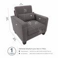 thumbnail image 3 of Fauteuil d’appoint Stockton de Bush Furniture, 3 of 8