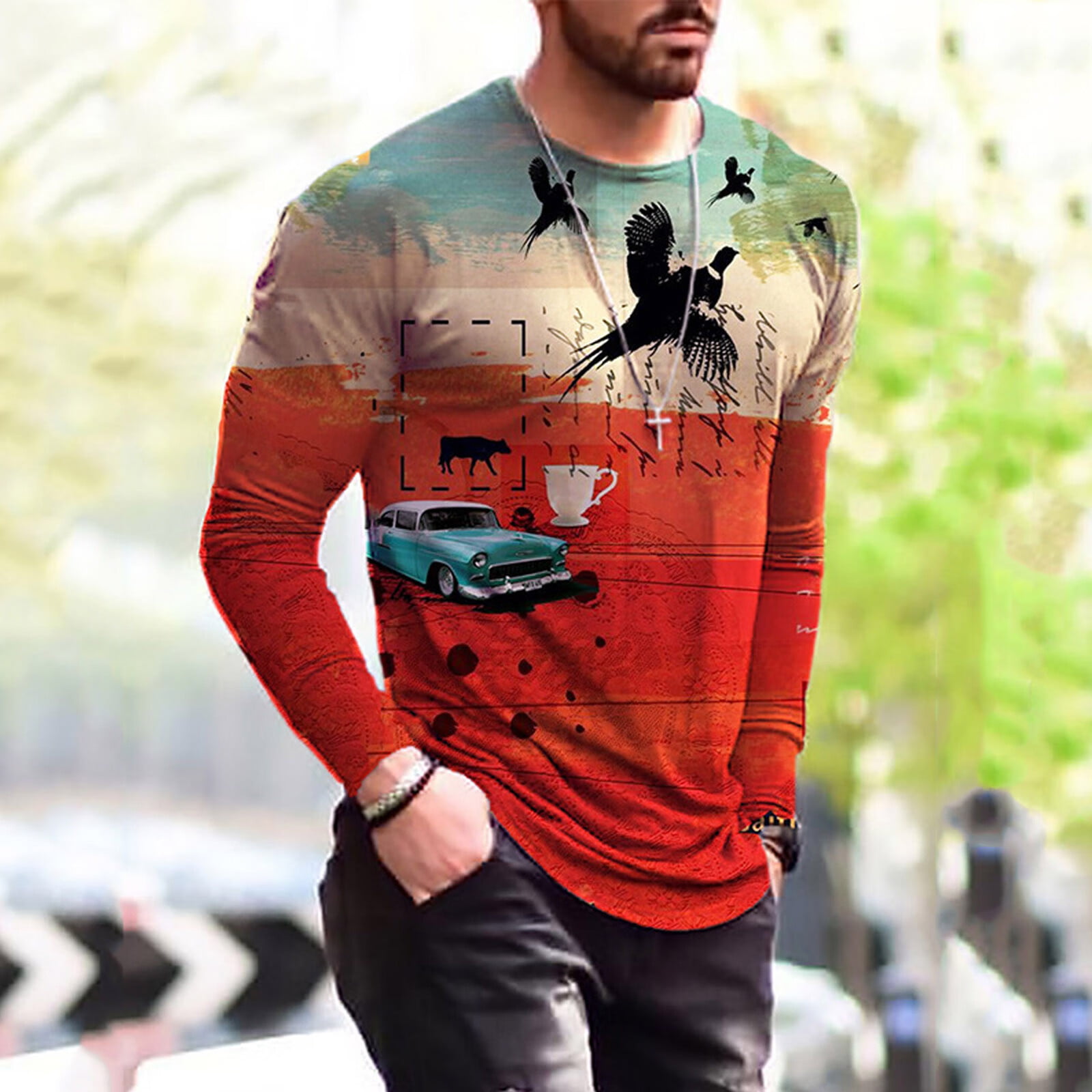 Fashion Shirts Longsleeves Cecil Longsleeve red casual look 