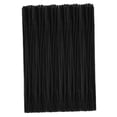 thumbnail image 4 of 100 Piezas Limpiapipas De Tallos De Chenilla De Felpa Para Decoraciones De Ramos Negro, 4 of 8