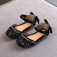 thumbnail image 5 of NOKIO Girls' Rhinestone Sandals Girls' Cute Sandals Summer Korean Version Rhinestone Soft Sole Girls' Sandals Princess Shoes Children's Shoes Spring Girl Leather Shoe Trend, 5 of 6