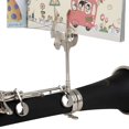 thumbnail image 2 of 1 x Clarinet Clamp-On Holder-silver, 2 of 8
