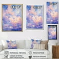 thumbnail image 4 of Designart "Colorful Sky Photo Skyline Charm II" Landscape & Nature Floater Framed Wall Art Living Room, 4 of 7