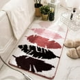 thumbnail image 3 of Soft Fluffy Plush Bathroom Rugs Absorbent Non-Slip Backing 20" x 32" Microfiber Bath Mats Machine Washable, 3 of 8