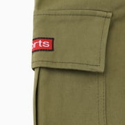 PatPat Boys Cargo Pants with Pocket Cotton Solid Sweatpants Size 5-10