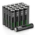 thumbnail image 2 of EBL 40 Packs Rechargeable AAA Batteries Triple A Solar Battery 1.2V 500mAh for Outdoor Solar Garden Lights, 2 of 8