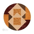 thumbnail image 2 of Teppich Homes Wool Area Rug 14x14 with Geometric Pattern - Perfect for Hallway And Living Room - Tufted Carpet for Stylish Comfort, 2 of 7